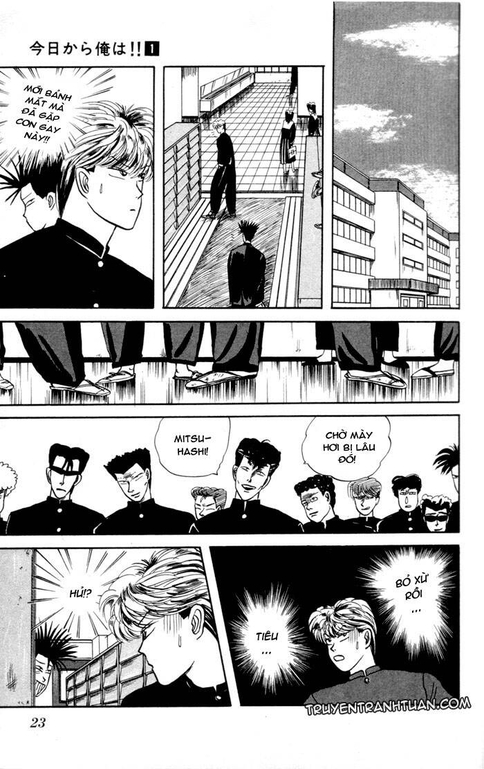 kyou kara ore wa - cặp bài trùng chapter 1 21