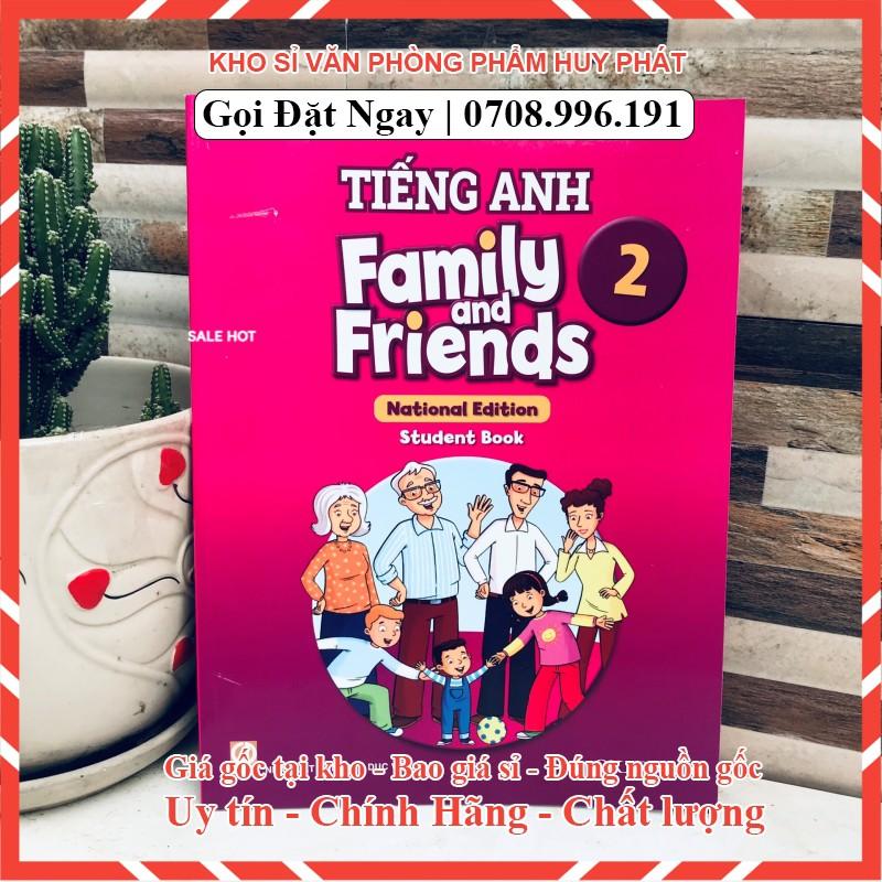 TIẾNG ANH FAMILY LỚP 2 CHÂN TRỜI SÁNG TẠO (BỘ BÀI TẬP+ BÀI HOC)