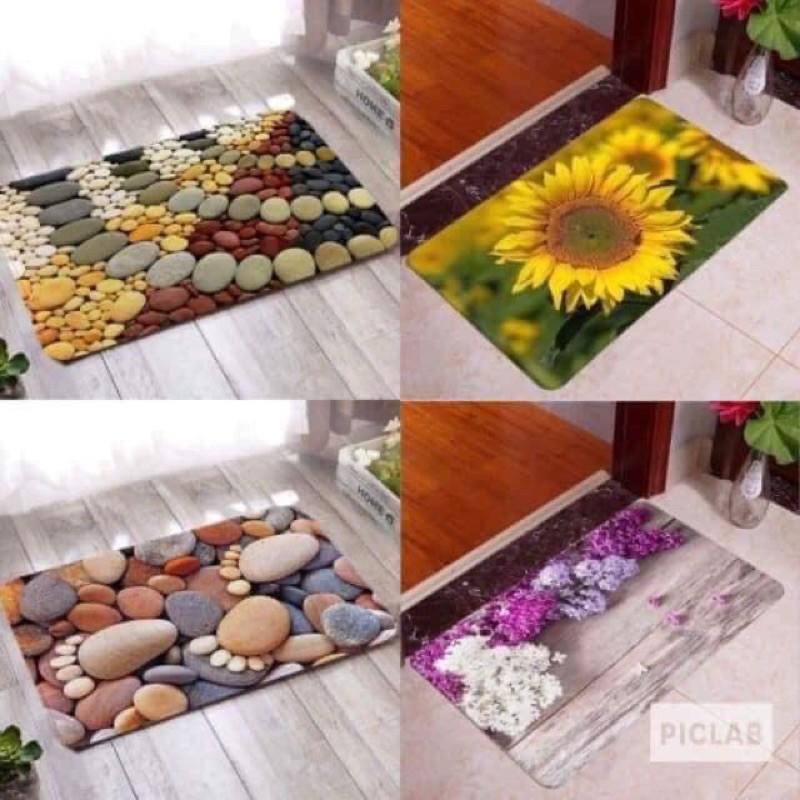 Thảm chân 3d, thảm thấm hút, lau chân