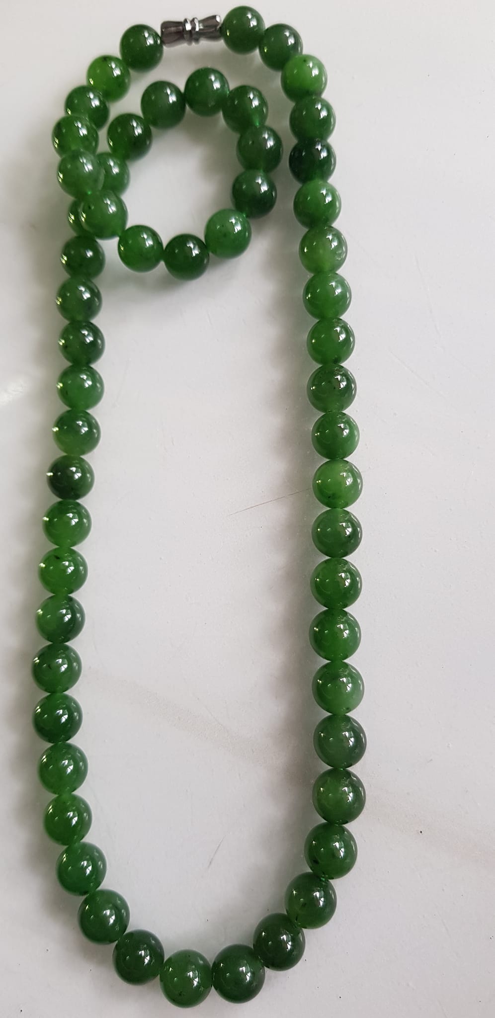 Vòng chuỗi đeo cổ Nữ mới đẹp Đá ngọc jade hay ngọc phật xanh tự nhiên  Size 8mm màu xanh ngọc bích bóng sang đẹp hợp mệnh thủy mộc hỏa Quà tặng ý nghĩa cho Mẹ, mình và người thân ý nghĩa ạ