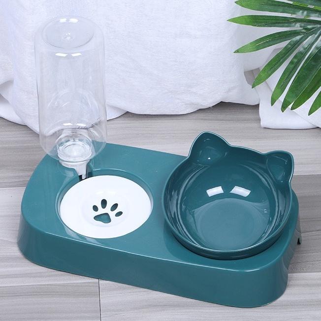 Bát ăn cho chó mèo, khay đựng thức ăn nước uống tự động cho chó mèo, P8