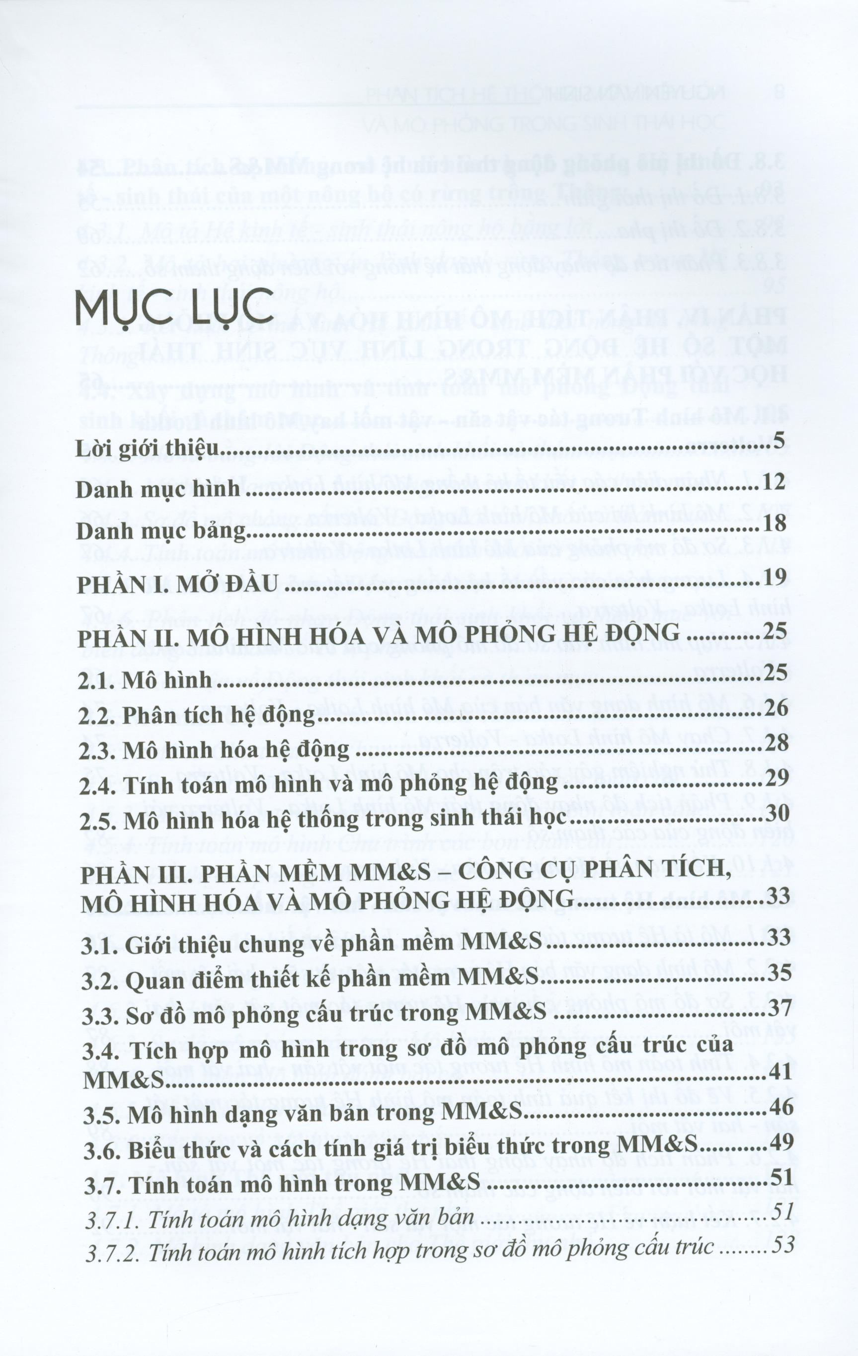 Phân Tích Hệ Thống, Mô Hình Hóa Và Mô Phỏng Trong Sinh Thái Học