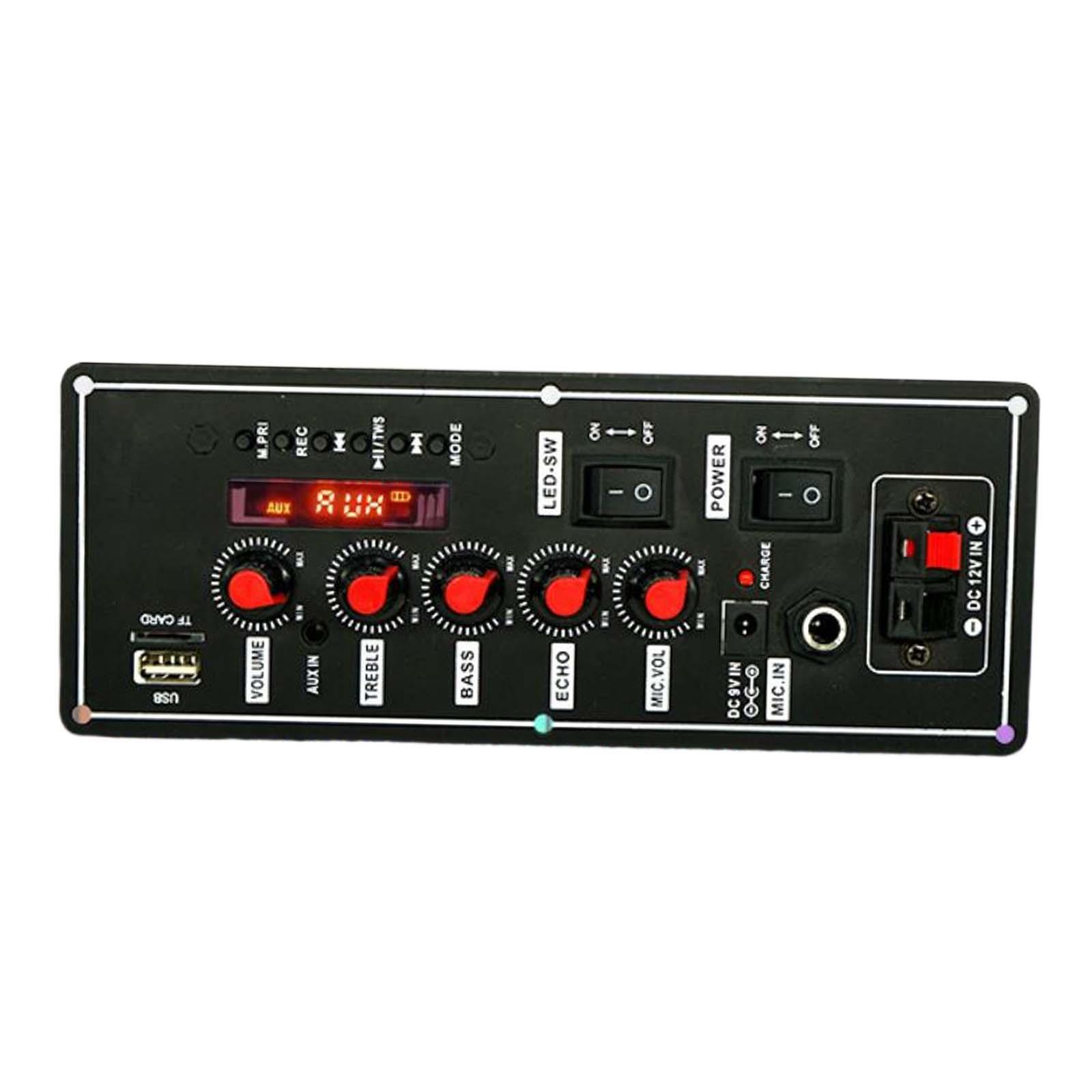 MP3 Decoding Board Module Audio Decode Board 2x10W Support AUX FM USB TF Card DC 9V Audio Amplifier Board MP3 Player Accessories