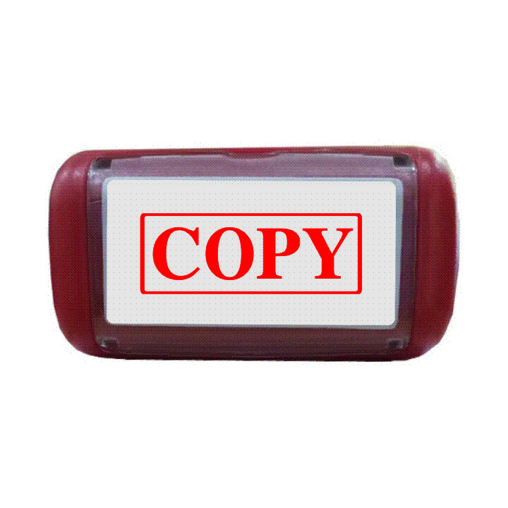 Con dấu liền mực Copy