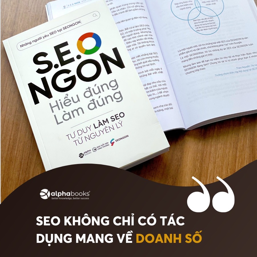 Sách S.E.O NGON - Hiểu Đúng Làm Đúng