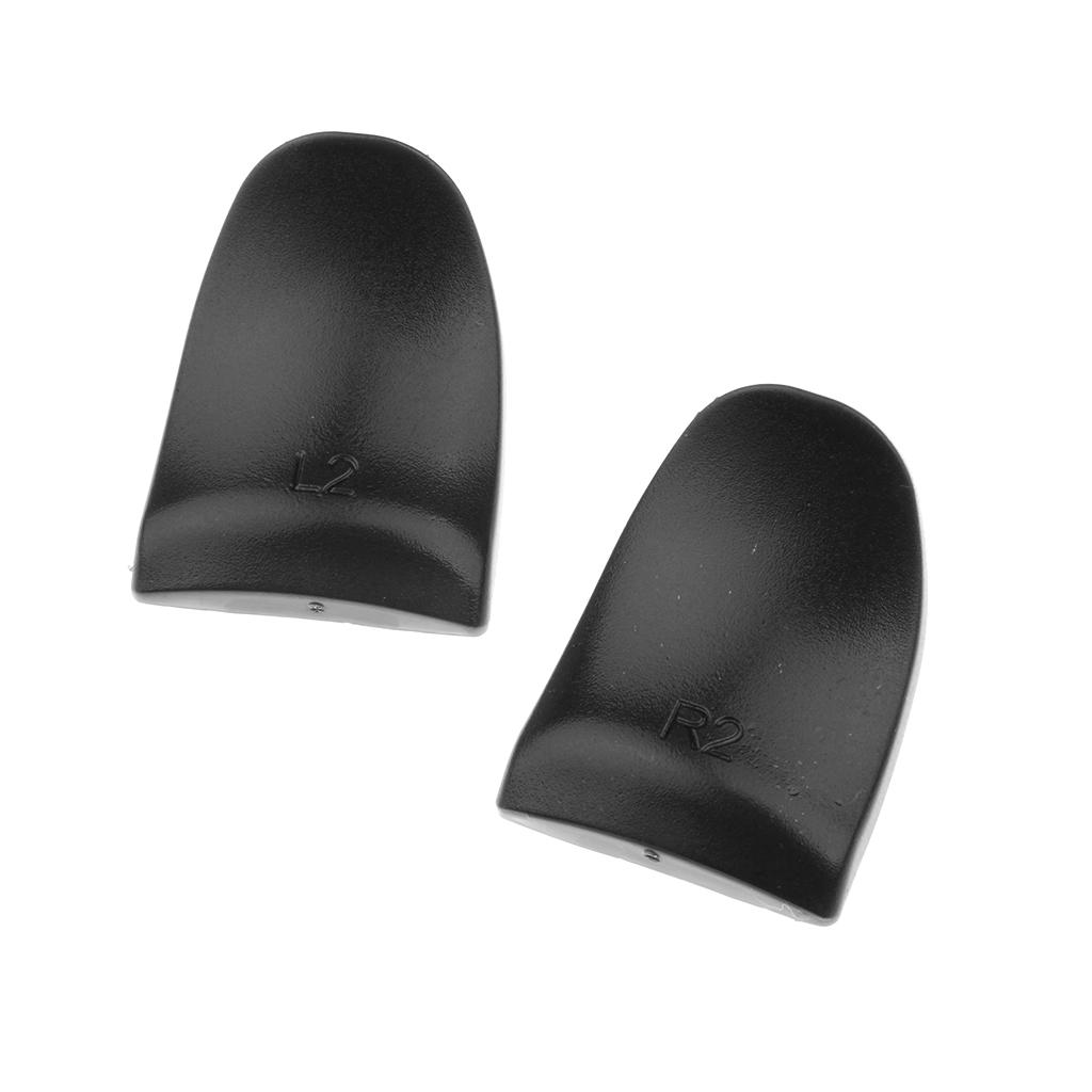 Replacement L2 R2 Add-on Extended  Buttons for Sony PS4 Console Black