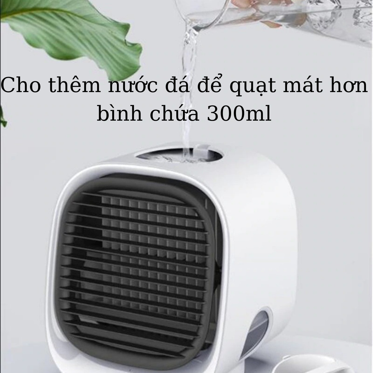 Quạt điều hòa mini để bàn TiLoKi Air Cooler M201 3 tốc độ làm mát nhanh tiết kiệm điện - Hàng Chính Hãng