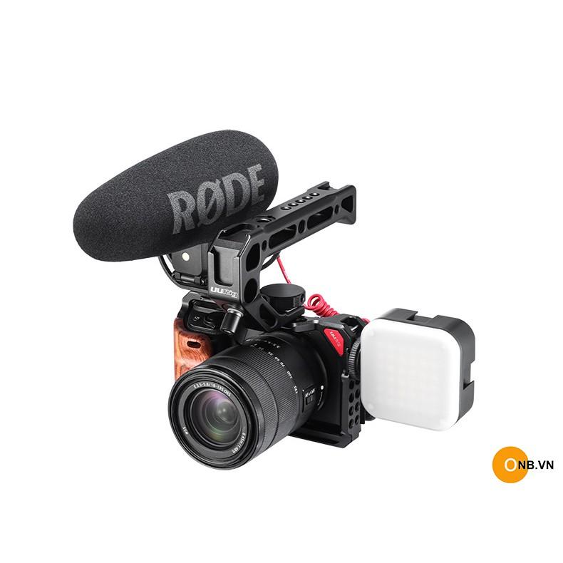 Uurig Cage Khung máy ảnh Sony A6300 A6400 kèm báng gỗ 2021