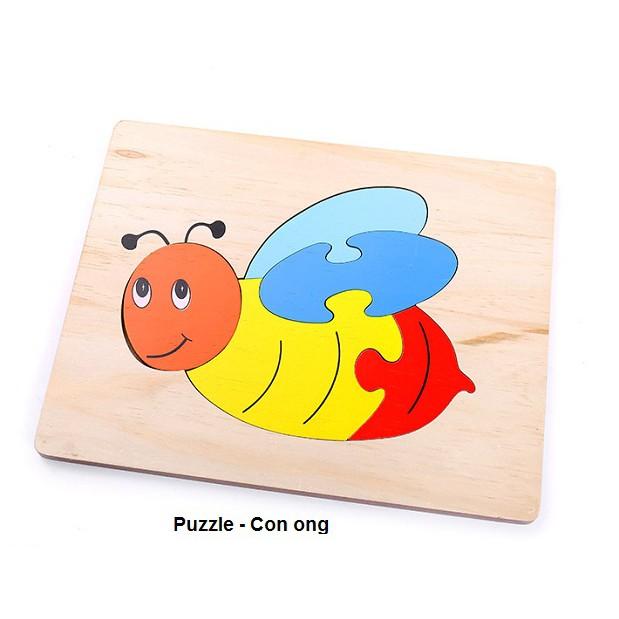 Bộ tranh ghép 13 loài động vật | Puzzle Animal 20x25cm - Phần 2