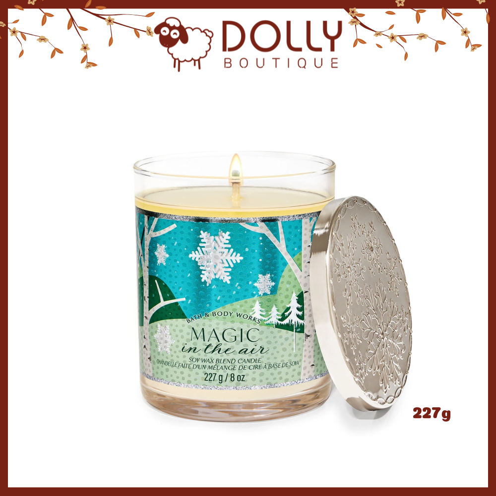 Nến Thơm 1 Bấc Magic In The Air Single Wick Candle 227g