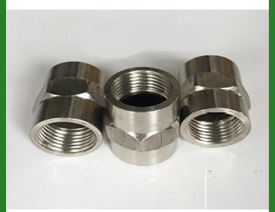 Đầu nối ren trong 2 đầu inox
