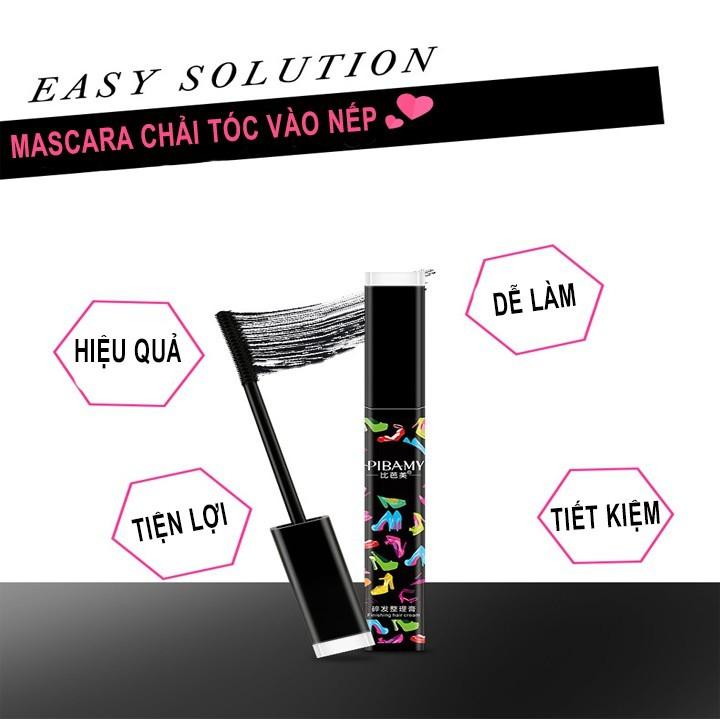 Mascara lược chuốt tóc giữ tóc vào nếp