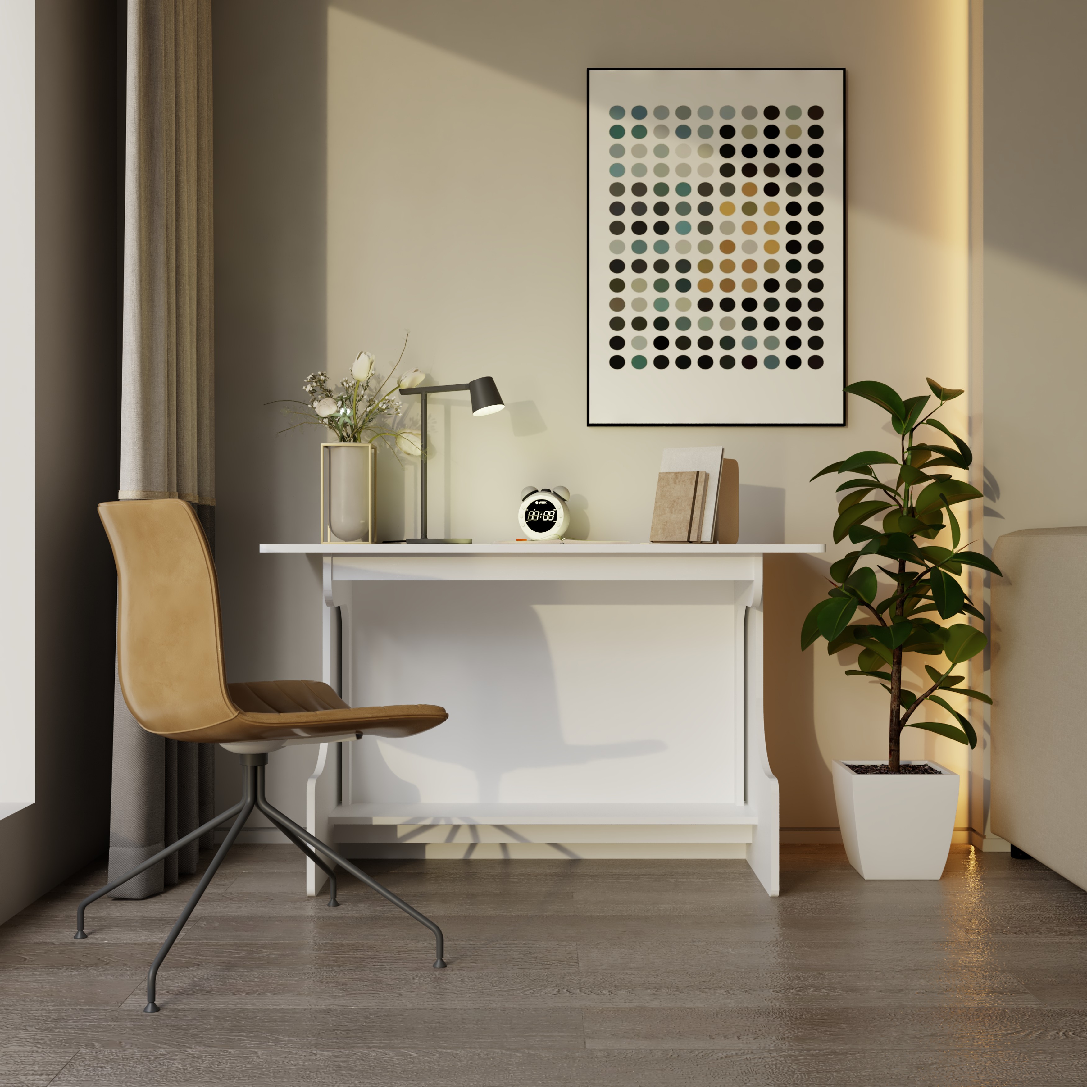 HELI, Bàn nâng hạ thông minh tự động tăng giảm chiều cao, 120cm x 60cm x 75cm , BAN_E_003