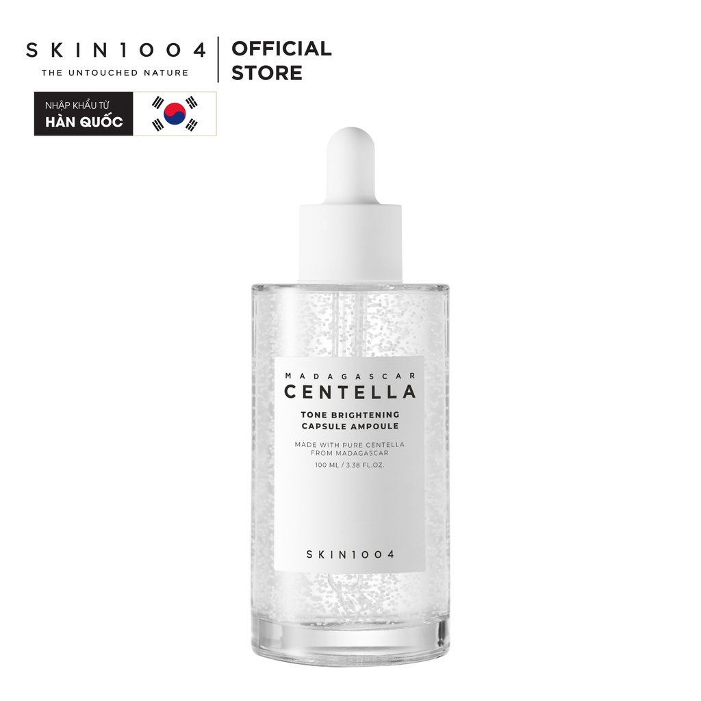 Tinh Chất dưỡng sáng, mờ thâm Skin1004 Madagascar Centella Tone Brightening Capsule Ampoule 100ml