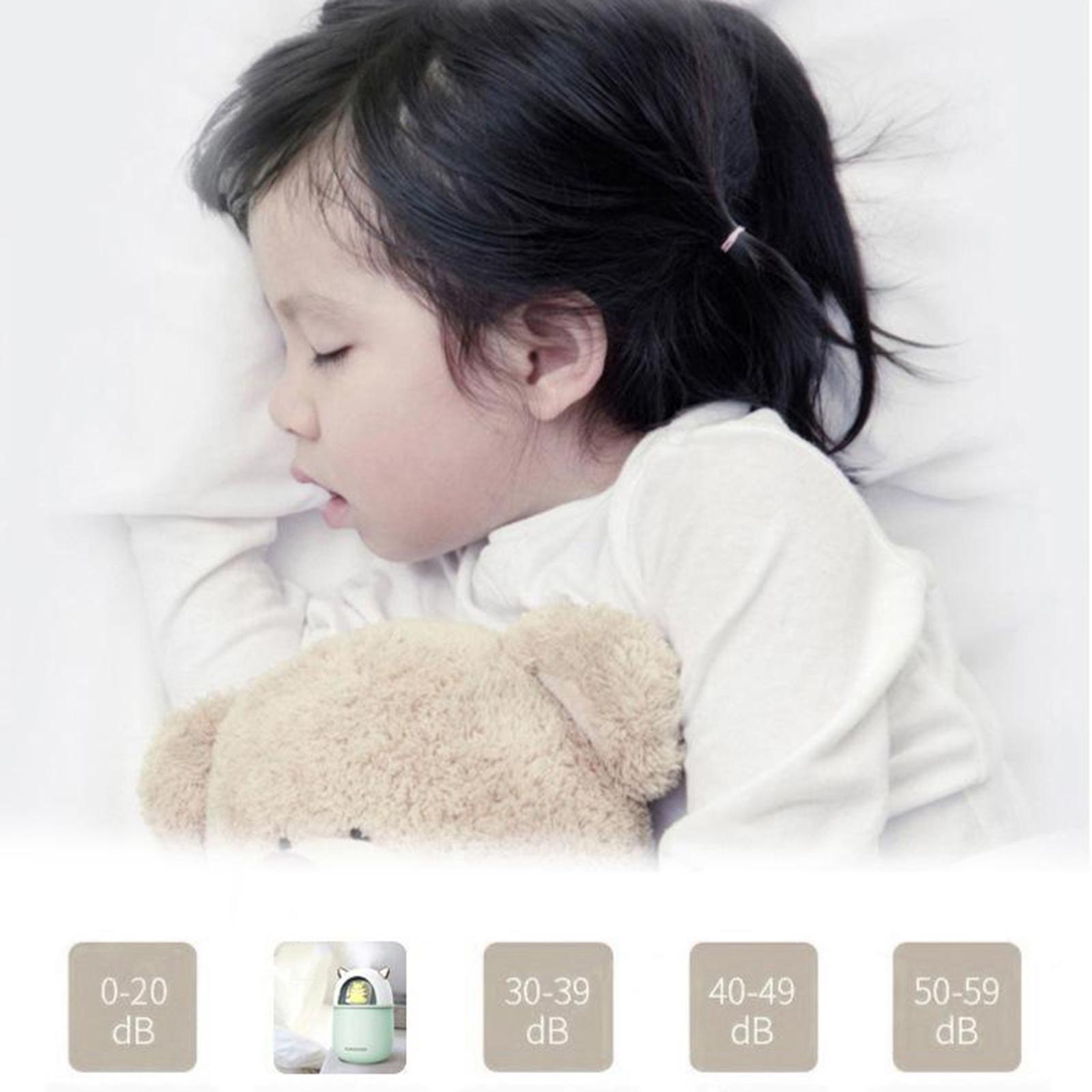 Cool Mist Humidifier Essential Oil Diffuser with 7-Color Lights 300ML for Bedroom Baby Humidifier