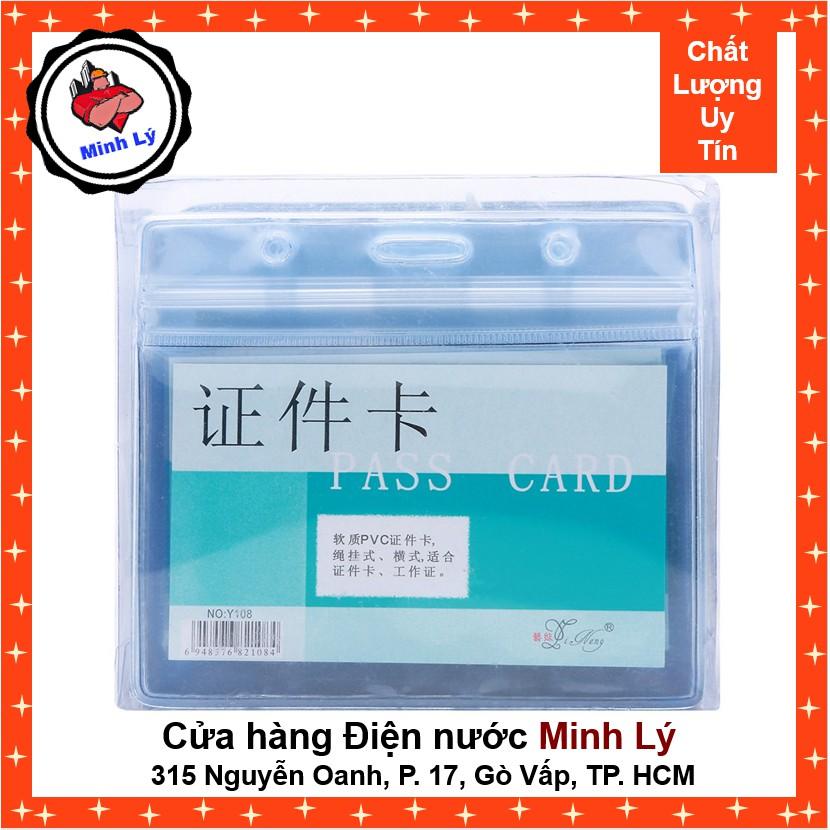 Bộ 5 Thẻ Đeo Bảng Tên Nhựa Dẻo Chống Nước 8.5x10cm Cao Cấp