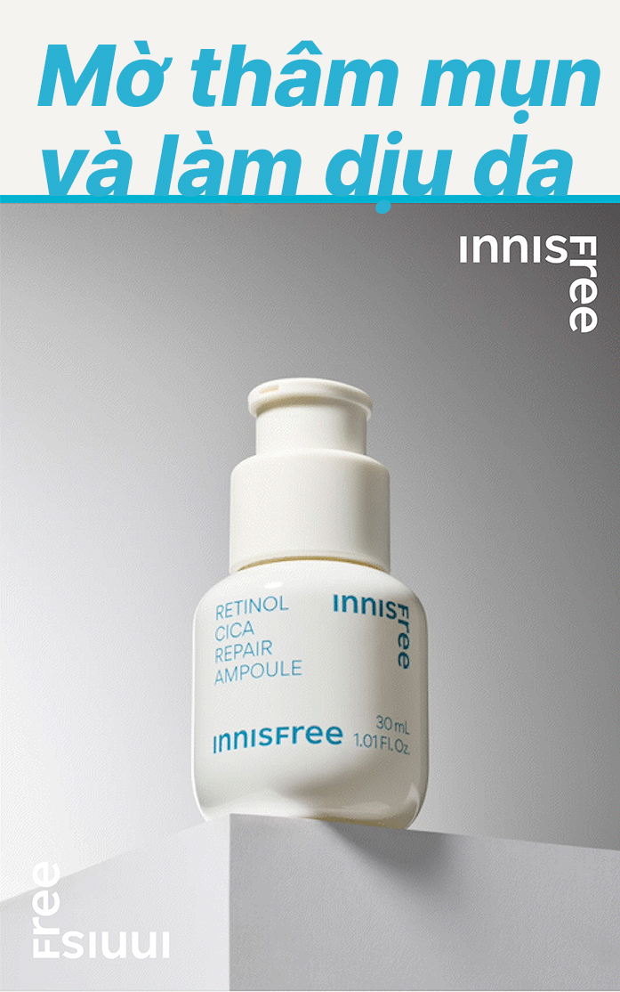 Tinh chất dưỡng phục hồi da innisfree Retinol Cica Repair Ampoule 30 mL