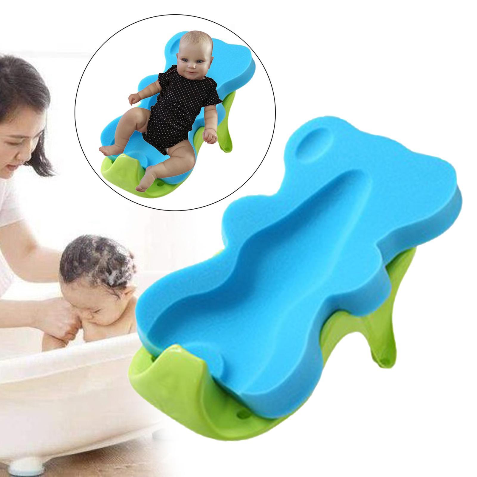 Infant Bath Sponge Skid Proof Comfy Infant Mat for Toddlers Bathroom Summer Children