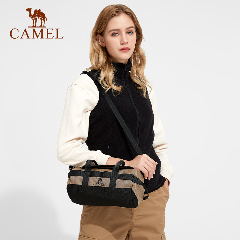 Túi đeo chéo CAMEL 5L thể thao và giải trí Túi nhỏ dành cho nam túi xách nhẹ túi đeo chéo thời trang túi đeo vai nữ ba lô mini