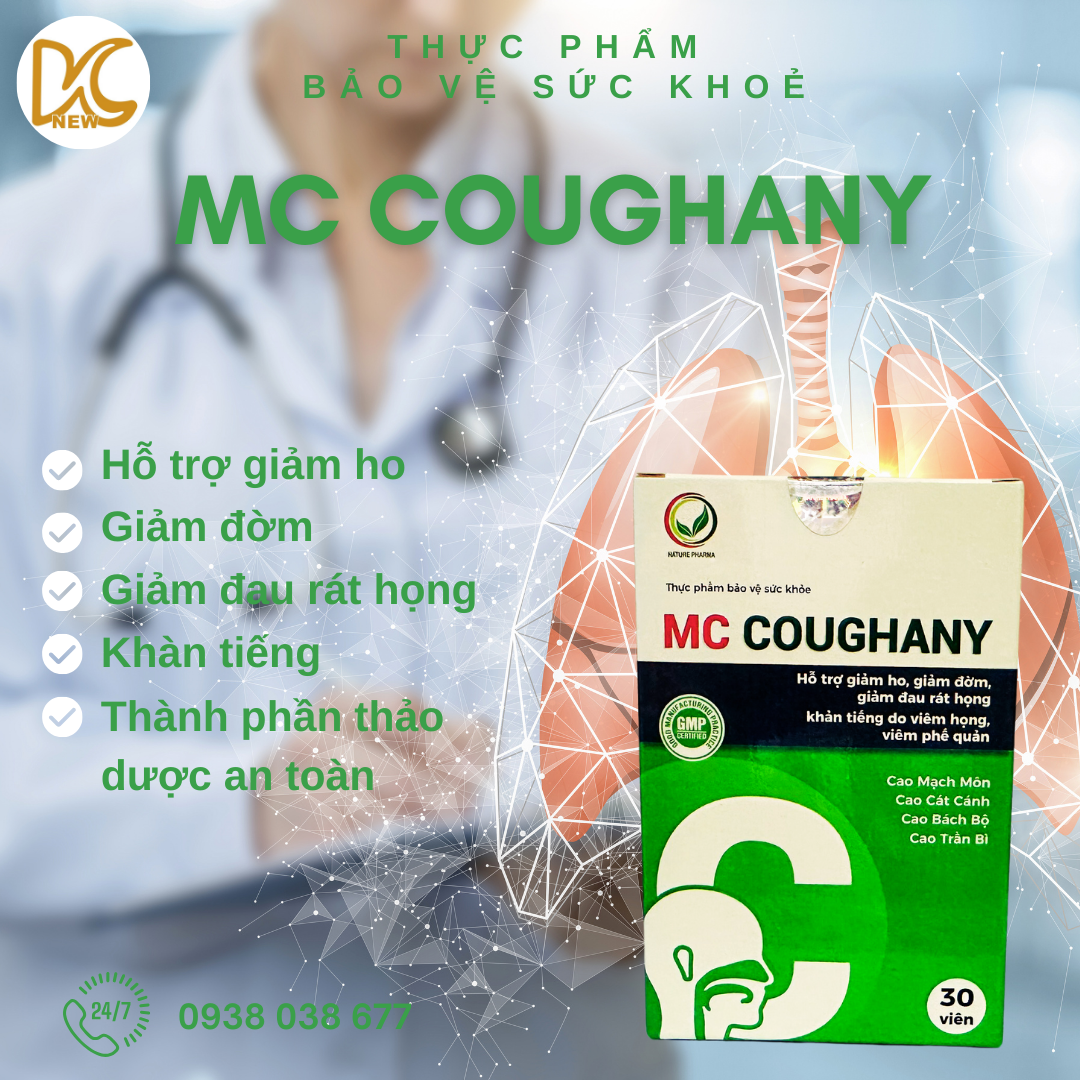 MC COUGHANY - THỰC PHẨM BẢO VỆ SỨC KHOẺ