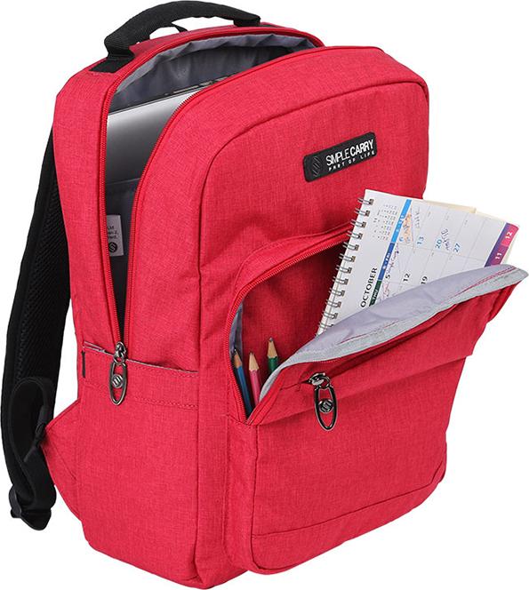 Balo Simplecarry Issac 3 (11 X 37 cm) - Red