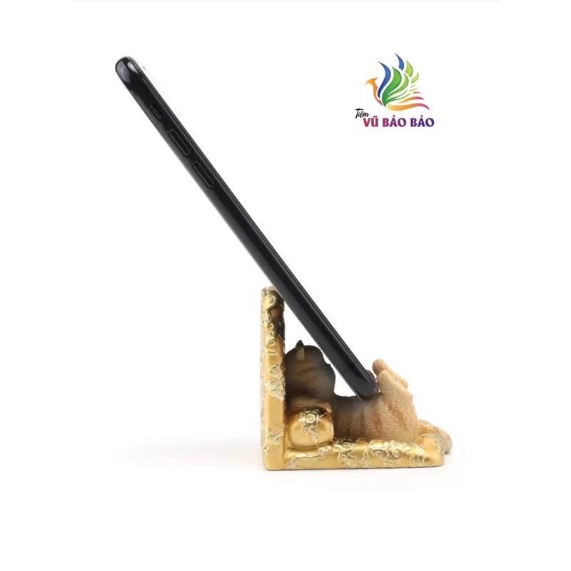 Ghế rồng mèo giá đỡ điện thoại