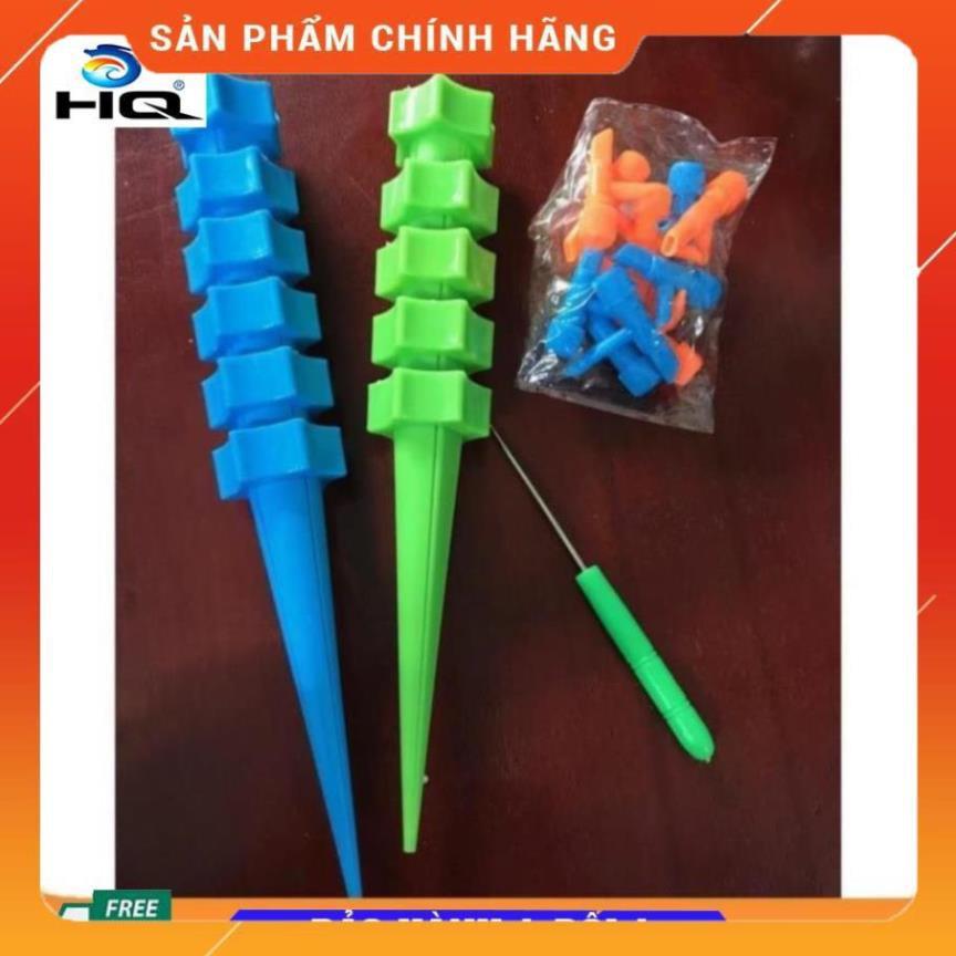 Combo Hộp 12 Vòi Tưới Cây Nhỏ Giọt Tự Động Có Van Chỉnh Theo Ý Muốn Tặng Cây Thông Lỗ Nghẹt PB1 206801-1