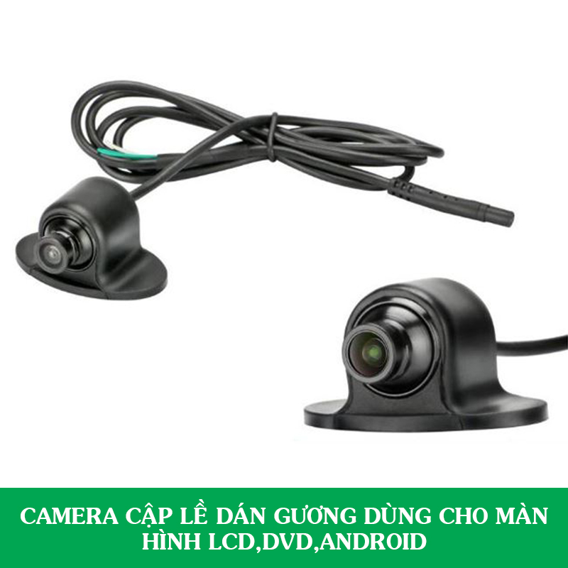 Bộ Camera Cặp Lề Dán Gương 720P Và Màn Hình Taplo 5 Inch