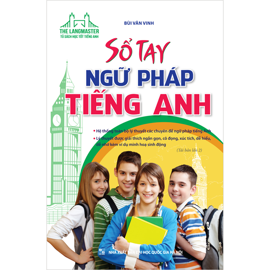 The Langmaster - Sổ Tay Ngữ Pháp Tiếng Anh (Tái Bản Lần 2-2020)