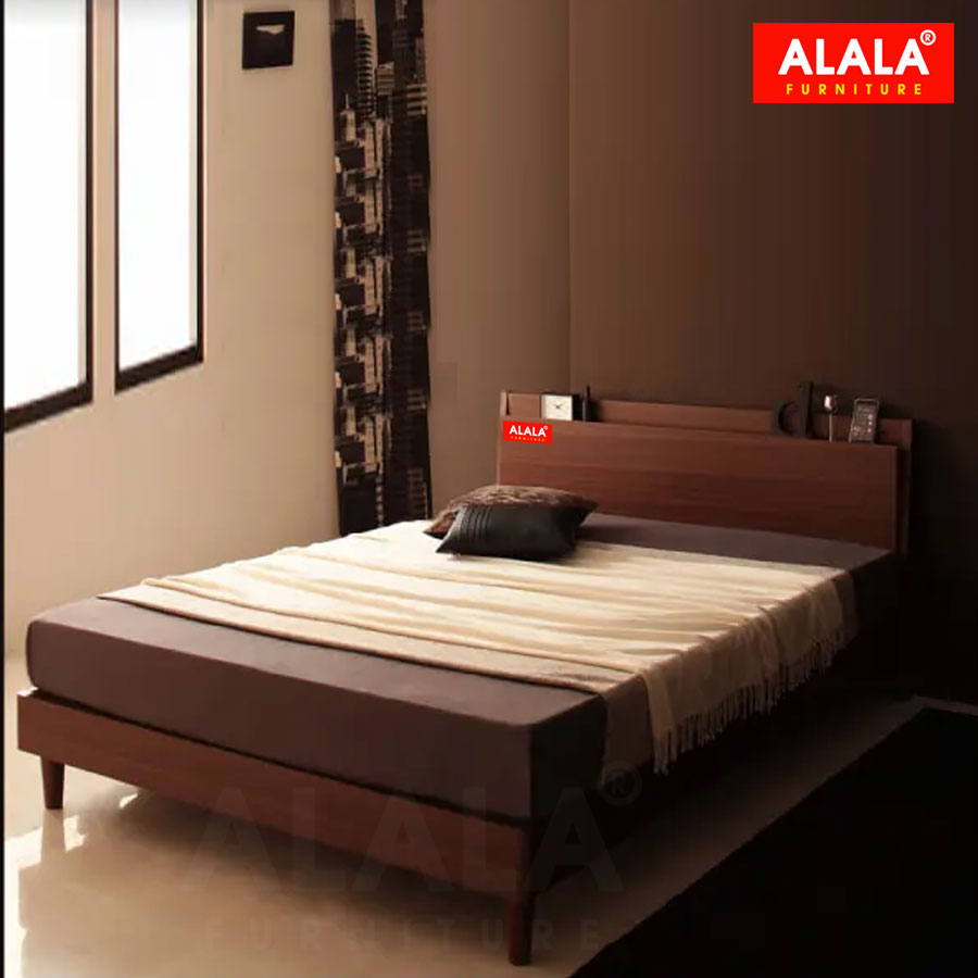 Giường ngủ ALALA11 / Miễn phí vận chuyển và lắp đặt/ Đổi trả 30 ngày/ Sản phẩm được bảo hành 5 năm từ thương hiệu ALALA/ Chịu lực 700kg