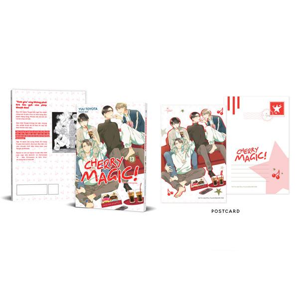 Sách - Cherry Magic - Tập 13 - Tặng Kèm Postcard 2 Mặt Bồi Cứng