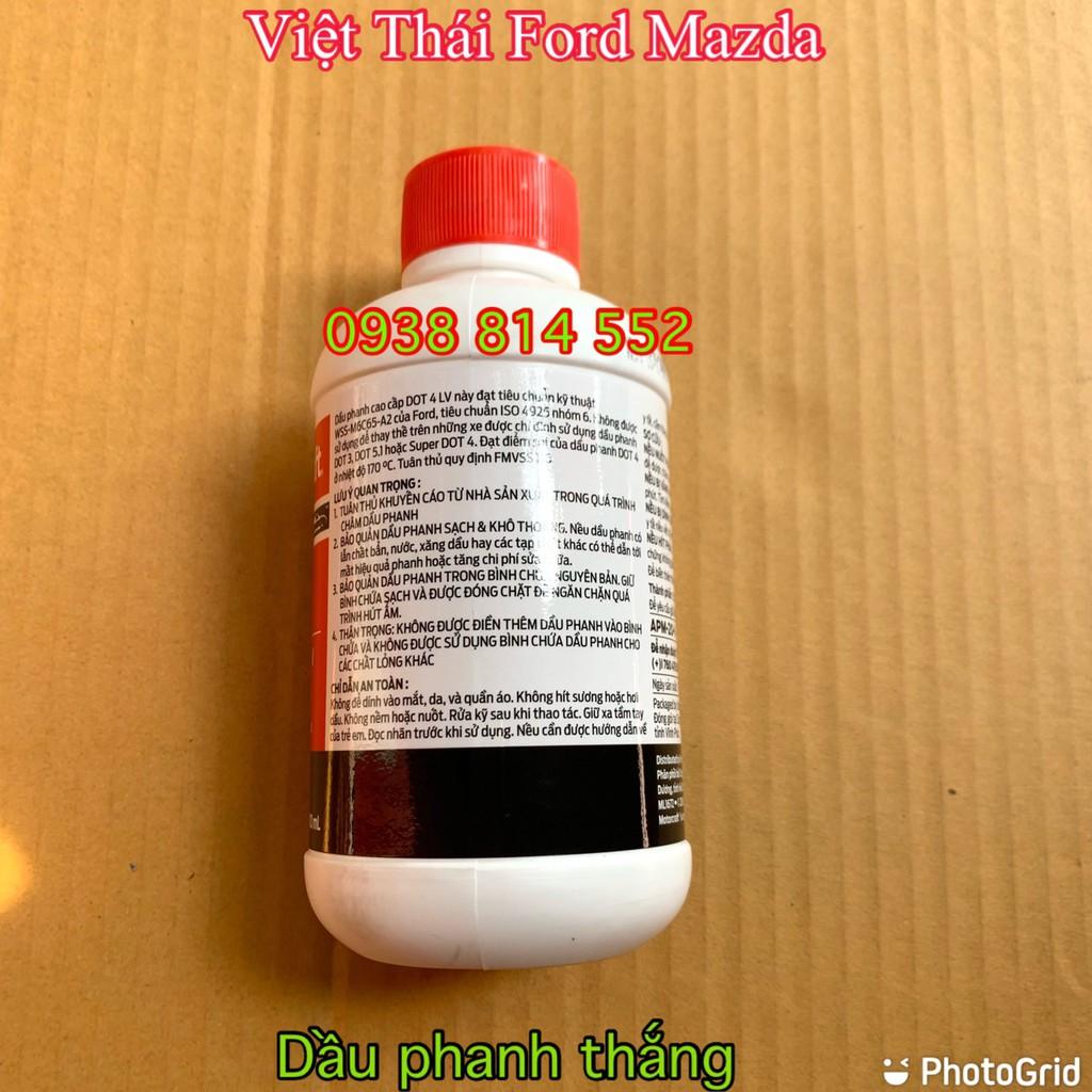 Dầu phanh dầu thắng Ford Motocraft Dot4