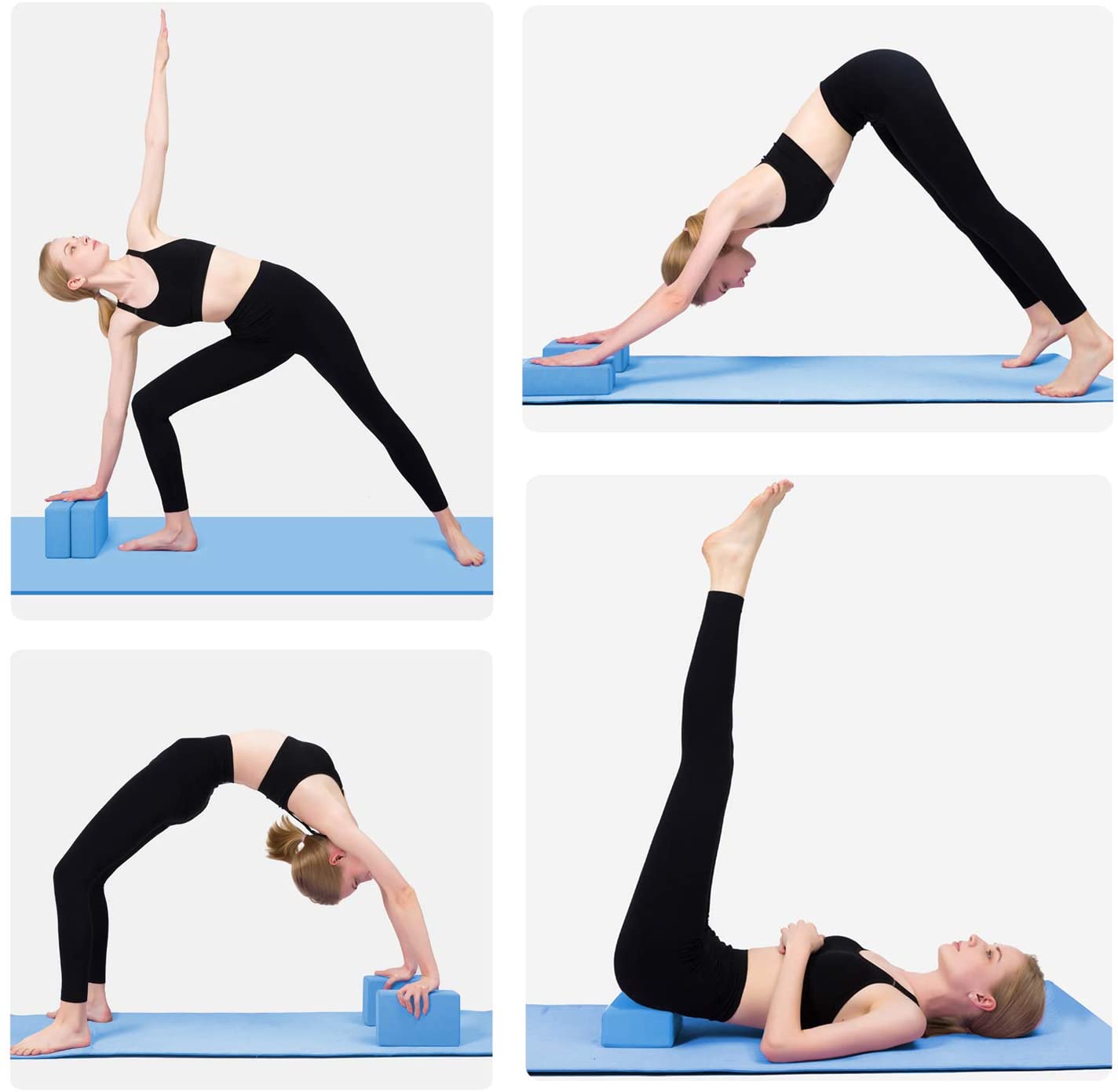 Gối Gạch Tập Yoga Chọn Màu Chất Liệu EVA Mật Độ Cao Nặng 185 Gram Chính Hãng Dododios – Gối Tập Yoga Tập Gym Tập Thể Thao Cao Cấp