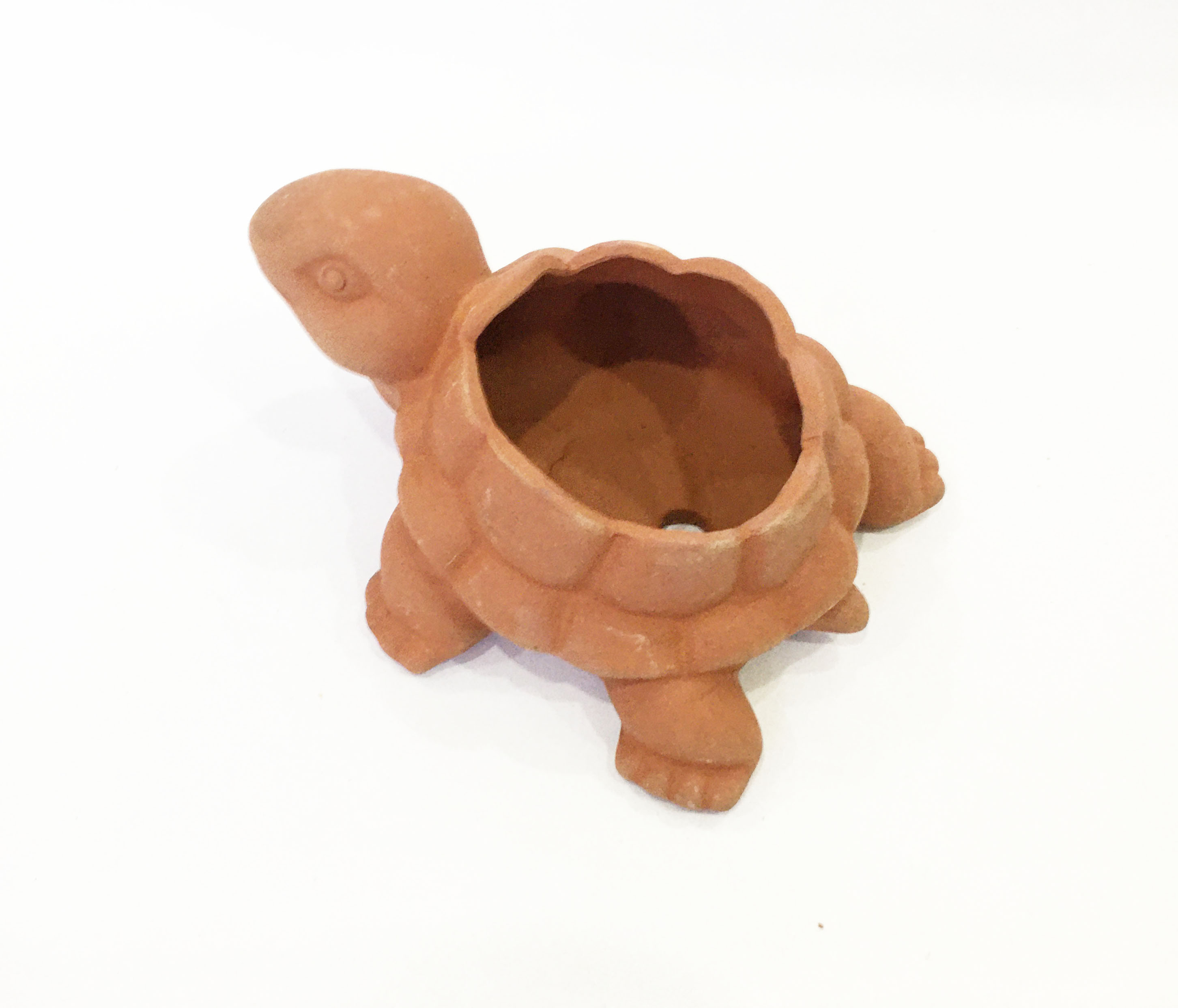 Chậu đất nung Chú Rùa vintage , chậu có lỗ, trồng bonsai, cây cảnh, sen đá, trang trí sân vườn
