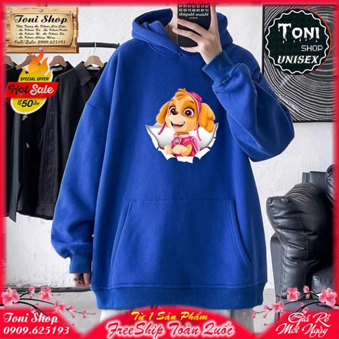 ÁO HOODIE PUPPY PRINCESS Nỉ Ngoại Cao Cấp - In Pet Siêu Bền Siêu Đẹp