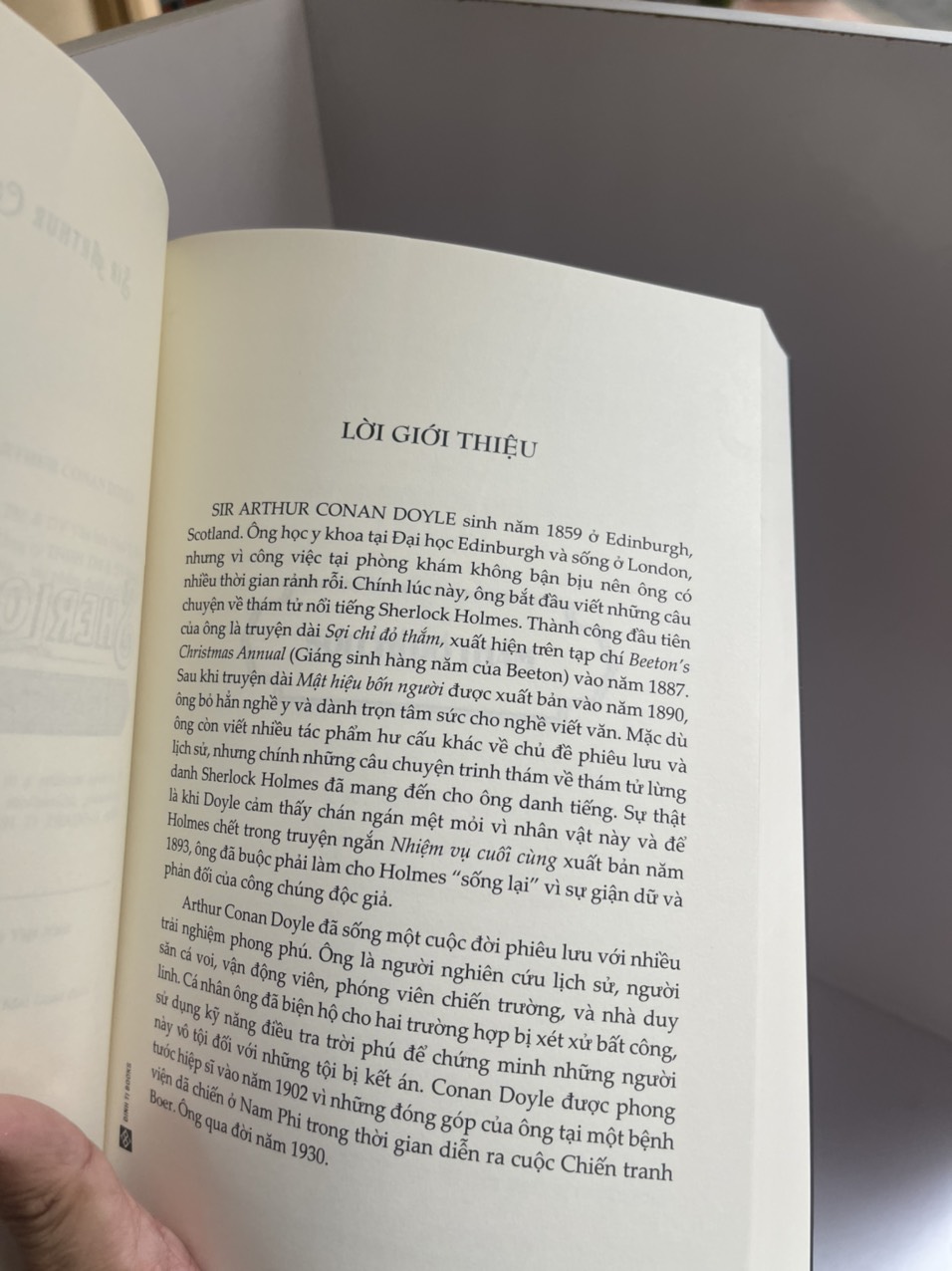 SHERLOCK HOLMES TOÀN TẬP - Conan Doyle - Người dịch Mai Loan - Đinh Tị Books - NXB Văn Học.