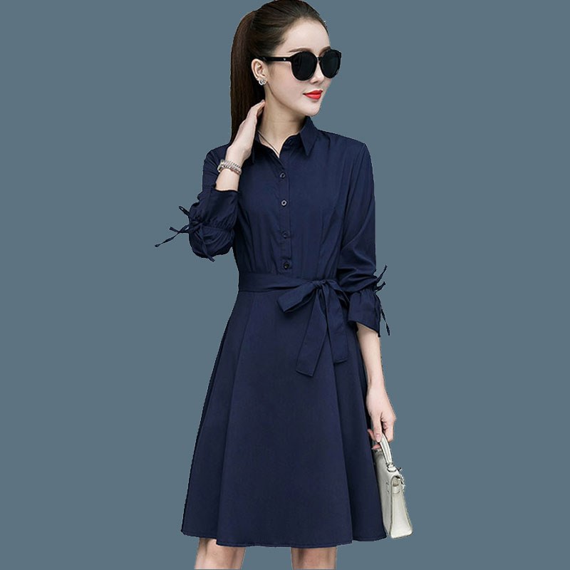 Đầm nữ công sở thiết kế Haint Boutique HBMA52