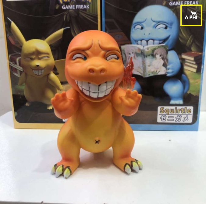 Mô hình Pikachu, Rùa Kini, rồng Charizard, Ếch kì diệu sa ngã 15cm