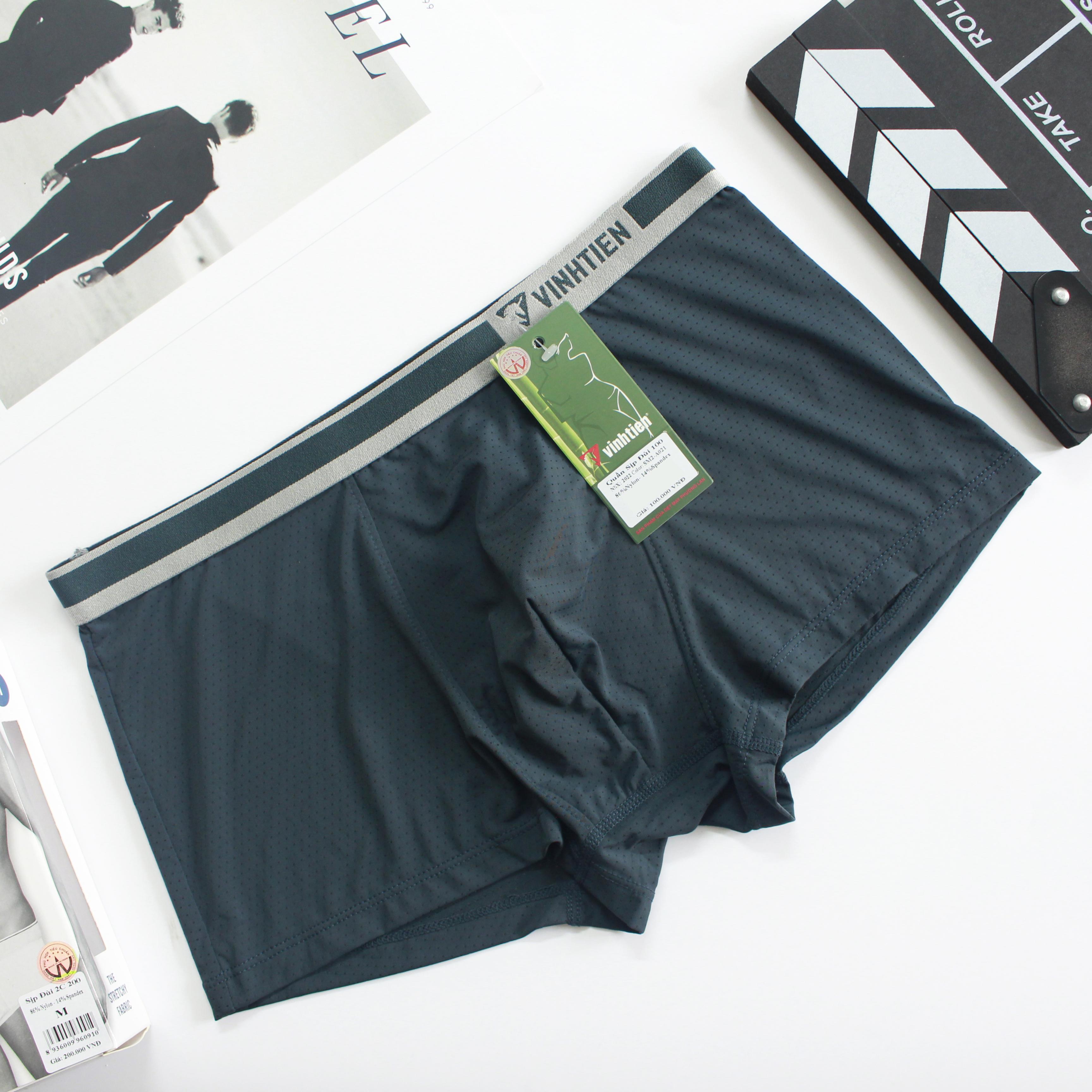 Combo 6 Quần Lót Boxer Nam Thun Lạnh Vĩnh Tiến QL - 04 - Nhiều Màu