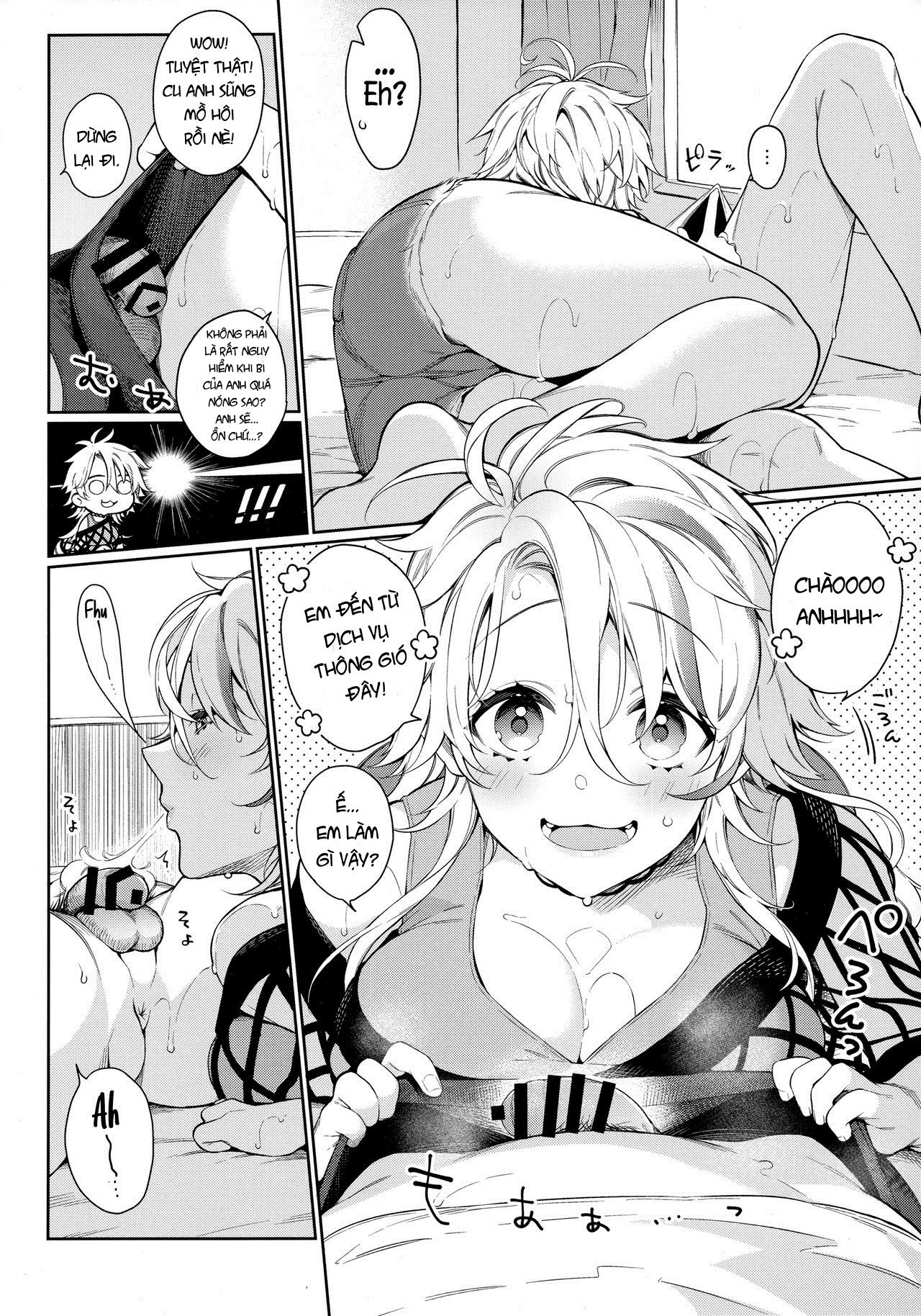 [18+] it is so hot thay my girl friend had to blow me down there chapter 1 3