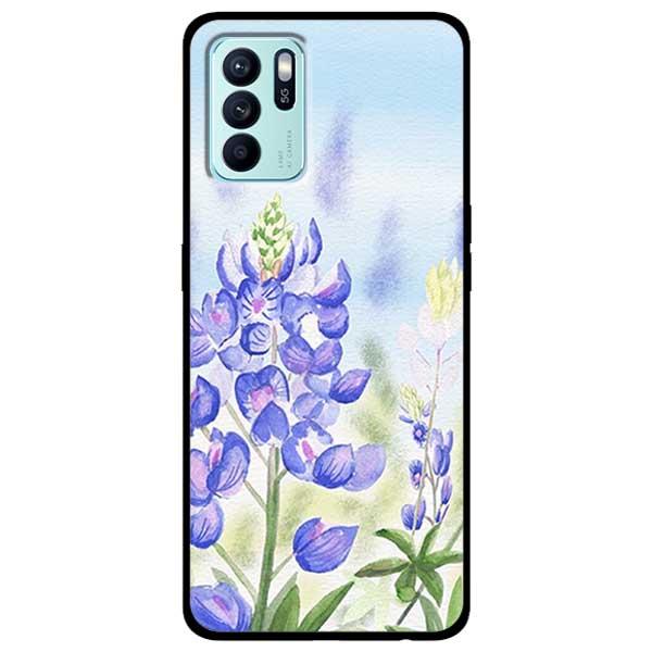 Ốp lưng dành cho Oppo Reno 6 / Reno 6Z 5G - Hoa Lavender Tím