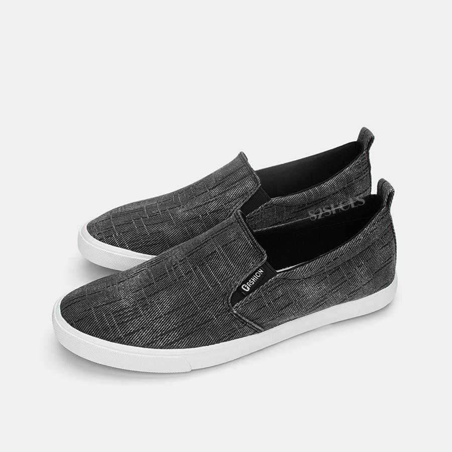 Giày lười nam - Slip on nam vải - Mã A6271