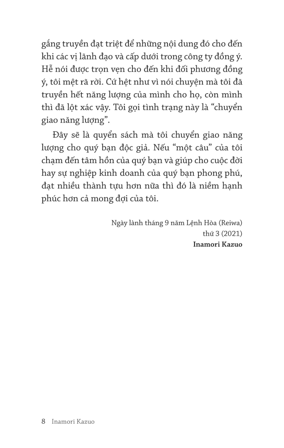Inamori Kazuo Mỗi Ngày Một Câu Nói Nâng Tầm Vận Mệnh - TRE