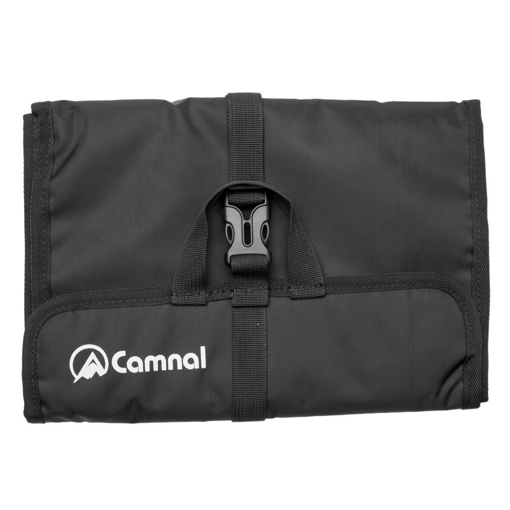 Rock Climbing Carabiner Storage Bag Hardware Buckle Holder Pouch Black
