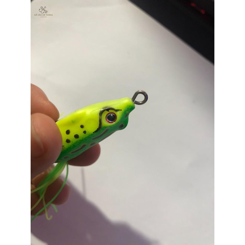 Mồi ếch câu cá giả, mồi câu ếch mềm 60mm 14g
