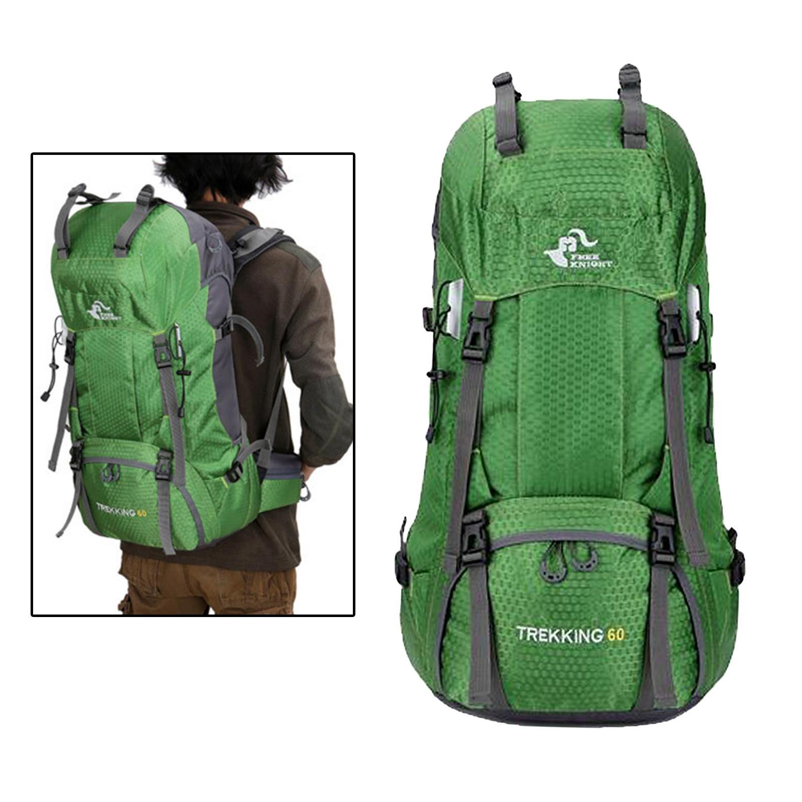Waterproof 60L Backpack Rucksack Hiking Camping Trekking
