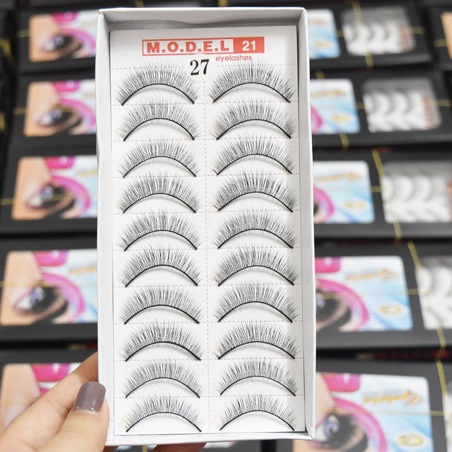 Lông mi giả Eyelashes Fashion Color 10 cặp