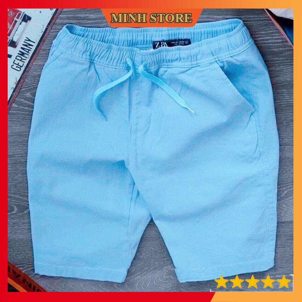 Quần short nam kaki, quần ngố nam chất dày dặn co giãn cực tốt, mềm mịn không bai, không xù SH01 MINHSTORE66