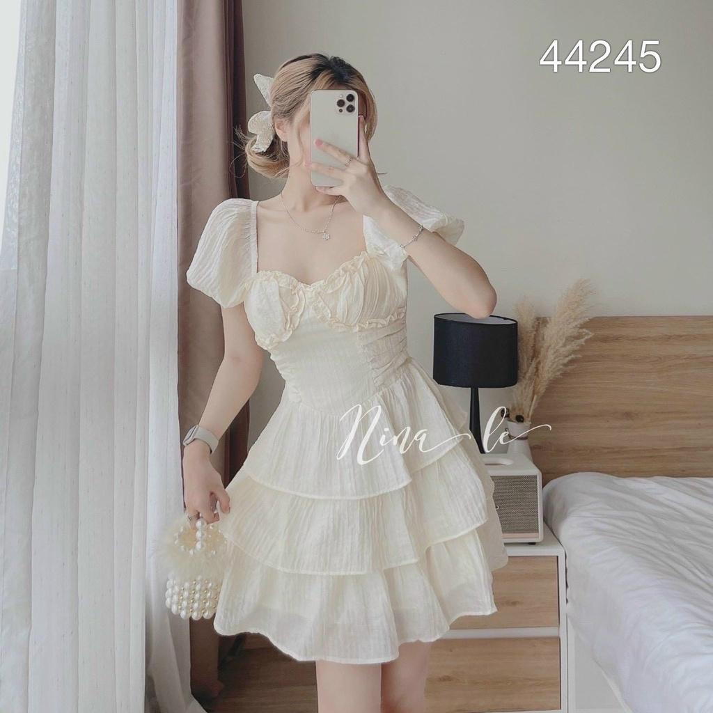 Đầm Váy Liền Nữ Thiết Kế Dáng Xoè Trễ Vai Hai Màu Trắng Đen Phong Cách Tiểu  Thư Trung Quốc Sang Chảnh Quý Phái Loại 1   Hazomicom  Mua Sắm