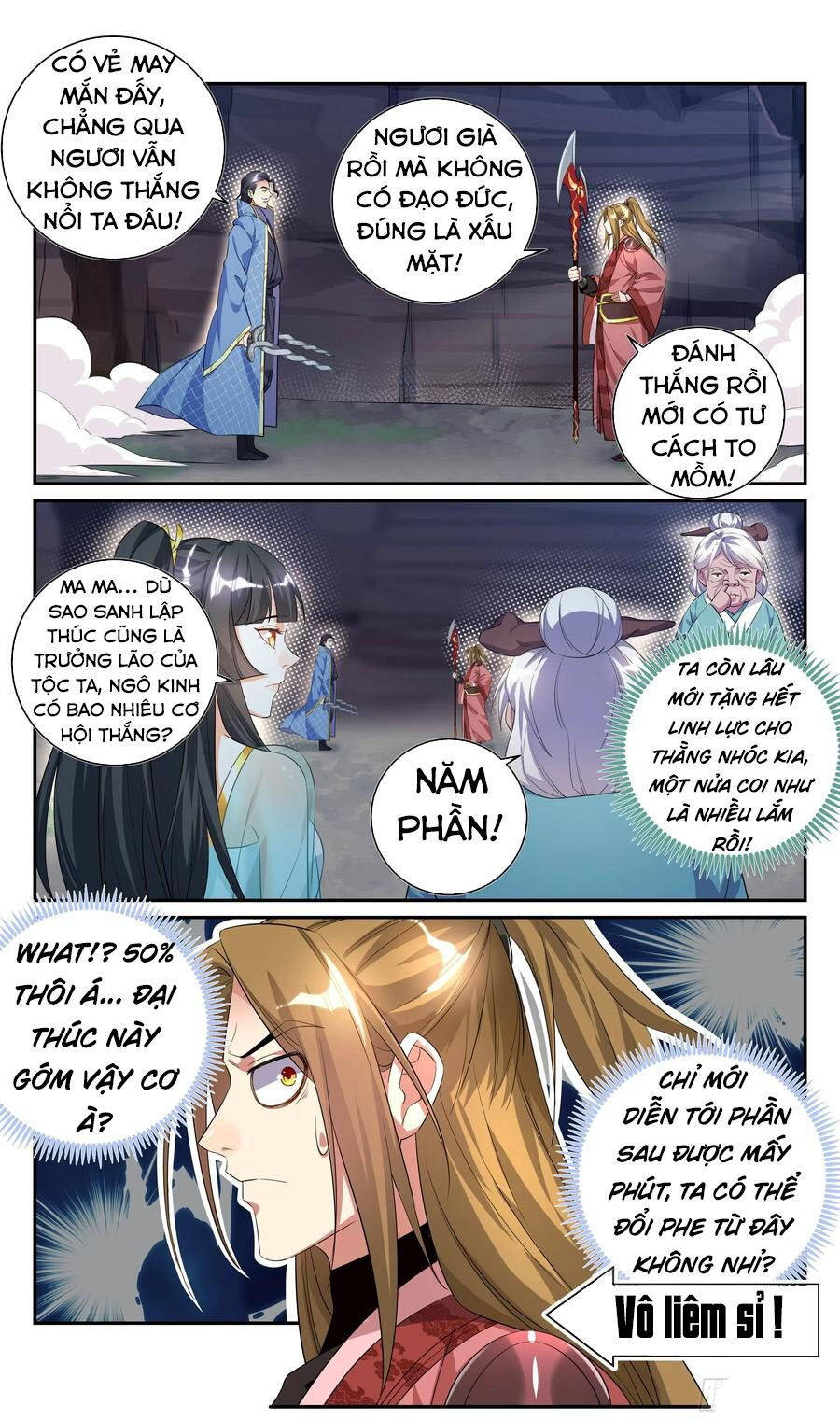 hệ thống ép ta làm nhân vật phản diện chapter 82 3